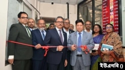 পররাষ্ট্র মন্ত্রণালয়ের কনস্যুলার লাউঞ্জে স্মার্ট কনস্যুলার সার্ভিসের উদ্বোধনী অনুষ্ঠান।
