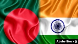 বাংলাদেশ ও ভারতের পতাকা