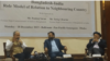 ঢাকার একটি হোটেলে আয়োজিত এক অনুষ্ঠানে ভারতের সাবেক হাইকমিশনার পঙ্কজ শরণ। ১৮ ডিসেম্বর, ২০২৩।