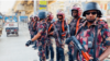 বিএনপি ও সমমনা বিরোধী দলগুলোর দেশব্যাপী ডাকা ষষ্ঠ অবরোধ চলাকালীন আইনশৃঙ্খলা রক্ষাকারী বাহিনীকে সড়কে টহল দিতে দেখা গেছে। ২২ অক্টোবর, ২০২৩।