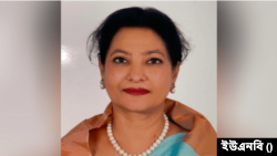 বরিশাল-৪ আসনের আওয়ামী লীগ মনোনীত প্রার্থী শাম্মী আহমেদ। 