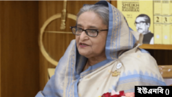 গণভবনে বড়দিন উৎসব উদযাপন উপলক্ষে বাংলাদেশের প্রধানমন্ত্রী শেখ হাসিনা। ২৪ ডিসেম্বর, ২০২৩।