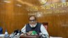 সচিবালয়ে আইনশৃঙ্খলাসংক্রান্ত মন্ত্রিসভা কমিটির সভাপতি ও মুক্তিযুদ্ধবিষয়ক মন্ত্রী আ ক ম মোজাম্মেল হক। ১৮ অক্টোবর, ২০২৩।