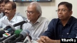 বিএনপির জ্যেষ্ঠ যুগ্ম মহাসচিব রুহুল কবির রিজভী। ফাইল ছবি।
