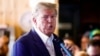 Donald Trump en campagne à Des Moines, dans l'Iowa, le 12 août 2023.