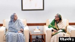 আওয়ামী লীগ সভাপতি ও প্রধানমন্ত্রী শেখ হাসিনার সঙ্গে মঙ্গলবার গণভবনে সংসদে বিরোধীদলীয় নেতা ও জাতীয় পার্টির প্রধান পৃষ্ঠপোষক রওশন এরশাদসহ নেতৃবৃন্দরা সৌজন্য সাক্ষাৎ করেন।