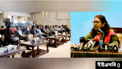 পররাষ্ট্র মন্ত্রণালয়ের সাপ্তাহিক ব্রিফিংয়ে মুখপাত্র সেহেলী সাবরীন। ২১ ডিসেম্বর, ২০২৩।