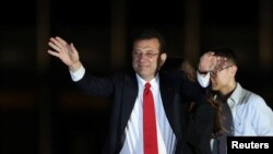 အစ္စတန်ဘူလ်မြို့တော်ဝန် Ekrem Imamoglu