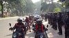 বিএনপি ও সমমনা রাজনৈতিক দলগুলোর ডাকা দেশব্যাপী ৩৬ ঘন্টার সড়ক-রেল-নৌপথ অবরোধ।