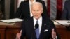 သမ္မတ Joe Biden အမေရိကန်လွှတ်တော်မှာ နိုင်ငံတော်အခြေပြမိန့်ခွန်းပြောကြားစဥ်။ (မတ်လ ၇၊ ၂၀၂၄) &nbsp;