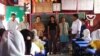 কক্সবাজারে শরণার্থী ত্রাণ ও প্রত্যাবাসন কমিশনারের কার্যালয়ে যুক্তরাষ্ট্রের উপসহকারী পররাষ্ট্রমন্ত্রী আফরিন আখতার। ১৭ অক্টোবর, ২০২৩।