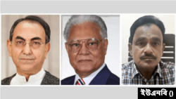 বিএনপি স্থায়ী কমিটির সদস্য মির্জা আব্বাস, ভাইস চেয়ারম্যান আলতাফ হোসেন চৌধুরী ও যুগ্ম মহাসচিব সৈয়দ মোয়াজ্জেম হোসেন আলাল। 
