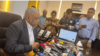  সচিবালয়ে সাংবাদিকদের সঙ্গে বাংলাদেশের স্বরাষ্ট্রমন্ত্রী আসাদুজ্জামান খাঁন। ১২ নভেম্বর, ২০২৩।