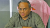 ভার্চুয়াল সংবাদ সম্মেলনে বাংলাদেশ জাতীয়তাবাদী দলের (বিএনপি) জ্যেষ্ঠ যুগ্ম মহাসচিব রুহুল কবির রিজভী। ৮ নভেম্বর, ২০২৩।