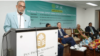 প্যান প্যাসিফিক সোনারগাঁওয়ে শীর্ষক আলোচনা সভায় পরিবেশ, বন ও জলবায়ু পরিবর্তনমন্ত্রী মো. শাহাব উদ্দিন। ১৫ নভেম্বর, ২০২৩।