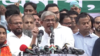 নয়াপল্টনে কেন্দ্রীয় কার্যালয়ের সামনে অনুষ্ঠিত সমাবেশে বাংলাদেশ জাতীয়তাবাদী দল বিএনপির মহাসচিব মির্জা ফখরুল ইসলাম আলমগীর।১৮ অক্টোবর, ২০২৩।