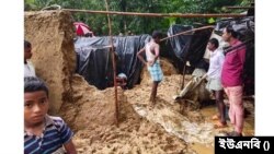 বাংলাদেশের উপকূল অতিক্রম করতে শুরু করেছে ঘূর্ণিঝড় মিধিলি।