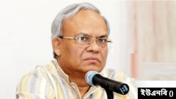 ভার্চুয়াল প্রেস ব্রিফিংয়ে বিএনপির জ্যেষ্ঠ যুগ্ম মহাসচিব রুহুল কবির রিজভী। ১৯ নভেম্বর, ২০২৩।
