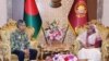 বাংলাদেশের রাষ্ট্রপতি মো. সাহাবুদ্দিনের সঙ্গে সৌজন্য সাক্ষাৎ করেছেন দেশটির প্রধানমন্ত্রী শেখ হাসিনা। শনিবার, ১৮ নভেম্বর, ২০২৩। 