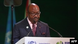 Rais wa Gabon Ali Bongo Ondimba. 
