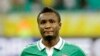 John Obi Mikel lors d'un match amical entre le Nigeria et l'Uruguay, Brésil, le 20 juin 2013. (AP Photo/Antonio Calanni)
