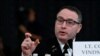 National Security Council aide Lt. Col. Alexander Vindman testifies before the House Intelligence Committee on Capitol Hill in Washington, Nov. 19, 2019. 
