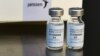 This Sept. 2020 photo provided by Johnson & Johnson shows the investigational Janssen COVID-19 vaccine. Johnson & Johnson's long-awaited COVID-19 vaccine appears to protect against symptomatic illness with just one shot – not as strong as some two-shot ri