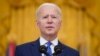 President Joe Biden speaks during an event to mark International Women's Day, Monday, March 8, 2021, in the East Room of the White House in Washington. (AP Photo/Patrick Semansky)