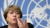 Michelle Bachelet dijo que si va a un país y no puede reunirse con todos los que debería reunirse su función sería un fracaso. 