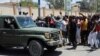 Une manifestation dans le district de Hodan, à Mogadiscio, en Somalie, le 28 février 2023.
