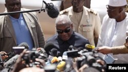 Ibrahim Boubacar Keïta, président du Mali, à Bamako, au Mali, 21 novembre 2015.