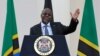 Le président tanzanien John Magufuli lors d'une conférence de presse lors de sa visite officielle à Nairobi, Kenya, le 31 octobre 2016.