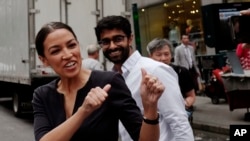 Con apenas 29 años, Alexandria Ocasio-Cortez es la mujer más joven de la historia en ser elegida para el Congreso de EE.UU. 