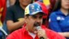 El presidente de Venezuela, Nicolás Maduro, habla durante un mitin en apoyo al gobierno y para conmemorar el vigésimo aniversario de la llegada a la presidencia del fallecido presidente Hugo Chávez en Caracas, Venezuela.