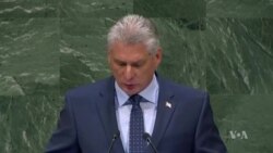Presidente de Cuba en la ONU
