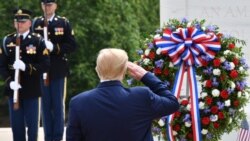 Presidenti Trump në Ditën e Të Rënëve
