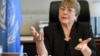 Foto de archivo de la Alta Comisionada de las Naciones Unidas para los Derechos Humanos, Michelle Bachelet.