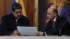 El mayor general Manuel Quevedo, que aparece en esta foto al lado del mandatario de Venezuela, Nicolás Maduro, ha liderado la estatal petrolera PDVSA desde noviembre de
2017.