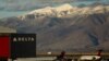Un vuelo de Delta Airlines llega a Salt Lake City, Utah, EE. UU. Foto de archivo.