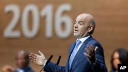 Le président de la Fifa, Gianni Infantino