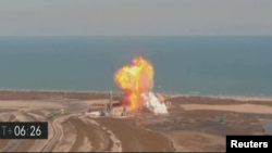 Starship Explosion